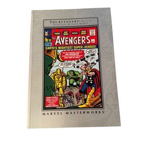 Marvel Masterworks The Avengers Vol. 1 Graphic Novel Stan Lee Jack Kirby Comic B